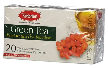 Victorian Green Tea & Sea Buckthorn 20Pcs